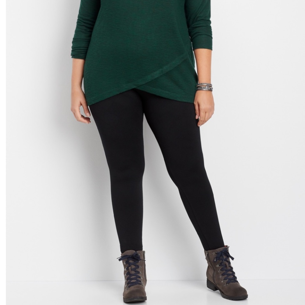 High-waist Fleece Leggings